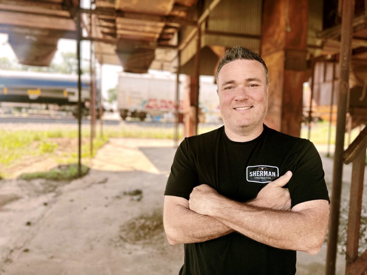 Jonathan Sherman, owner of Sherman Construction Co.